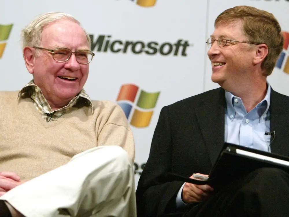 30 nam tinh ban giua Bill Gates va Warren Buffett hinh anh