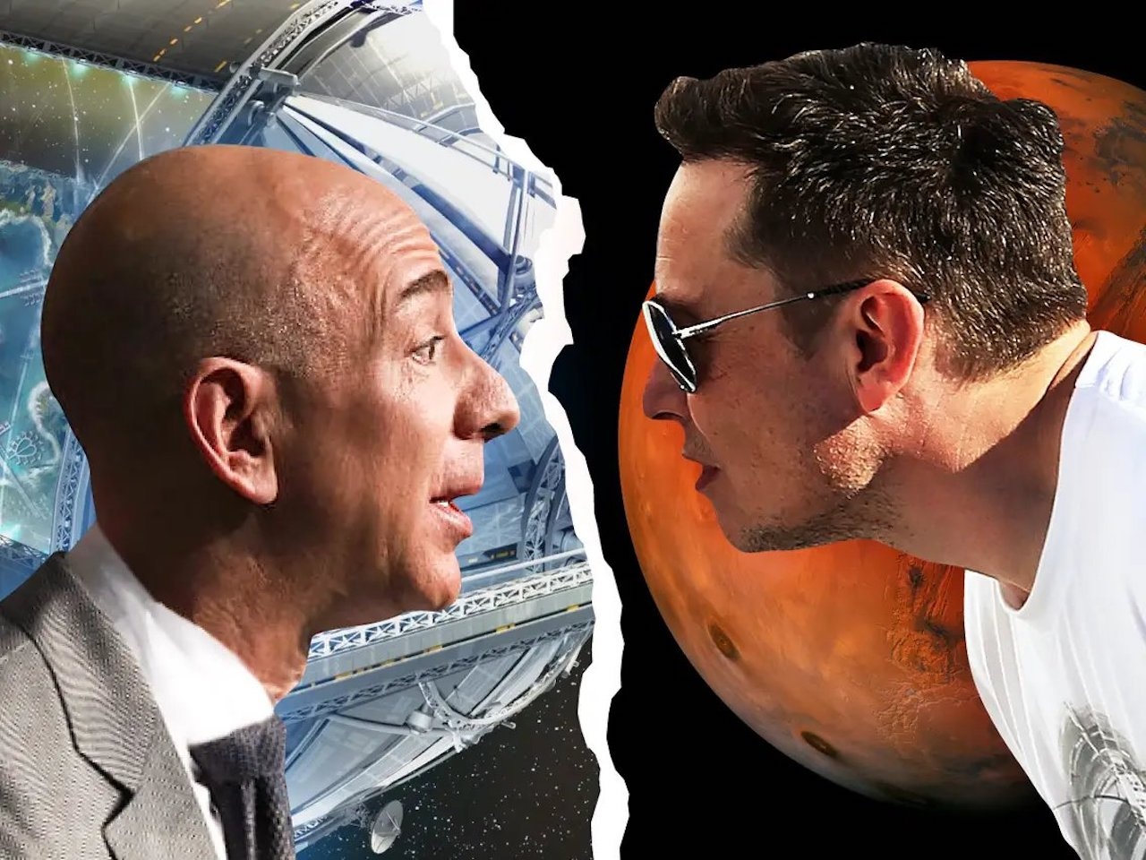 Jeff Bezos, Elon Musk ke 'an ca', ga 've khong' trong bau cu My? hinh anh