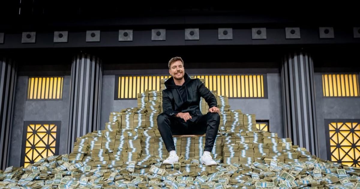MrBeast khong lam giau bang YouTube hinh anh