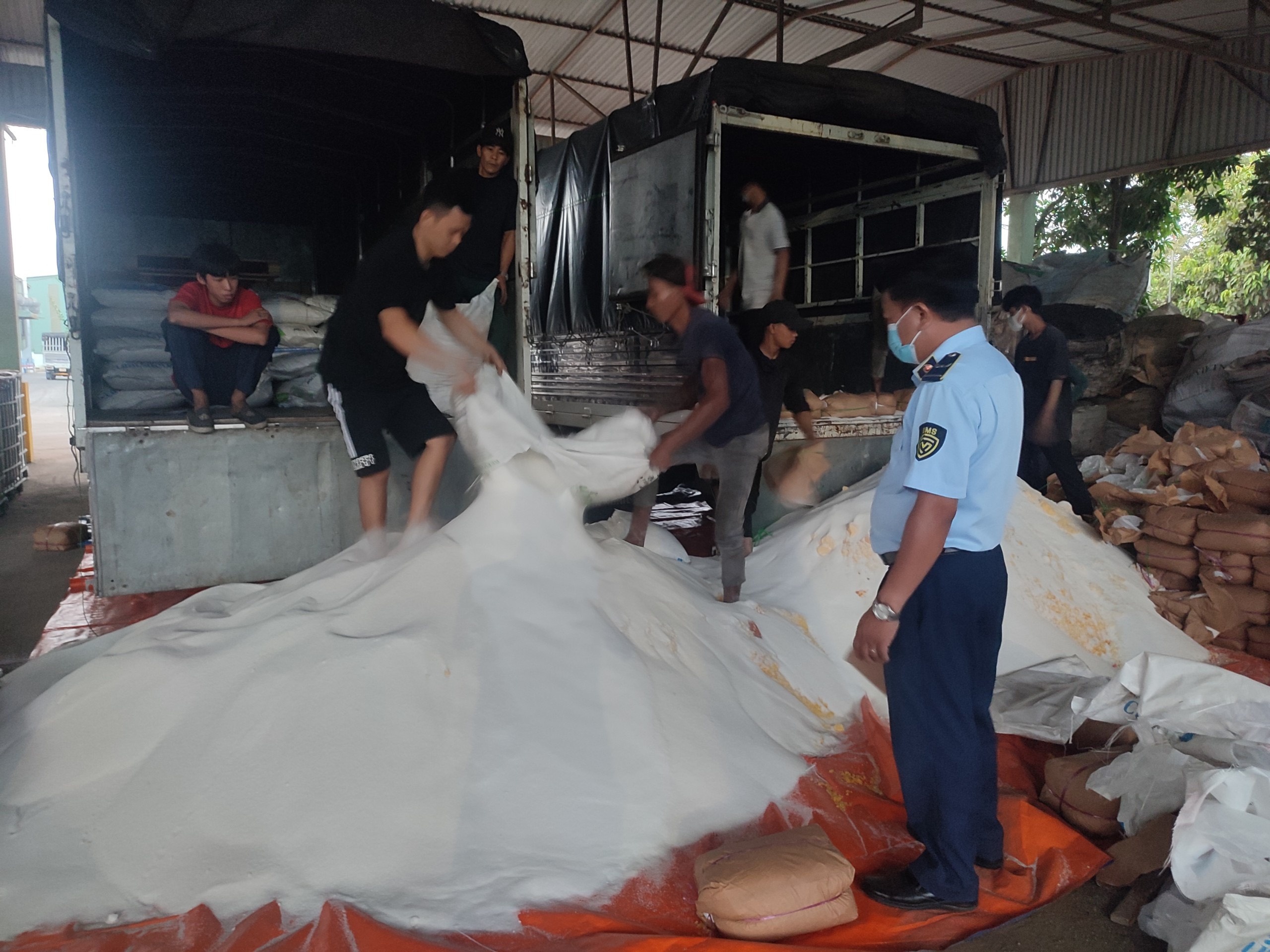 TP.HCM tieu huy hon 65 tan duong cat nhap lau hinh anh