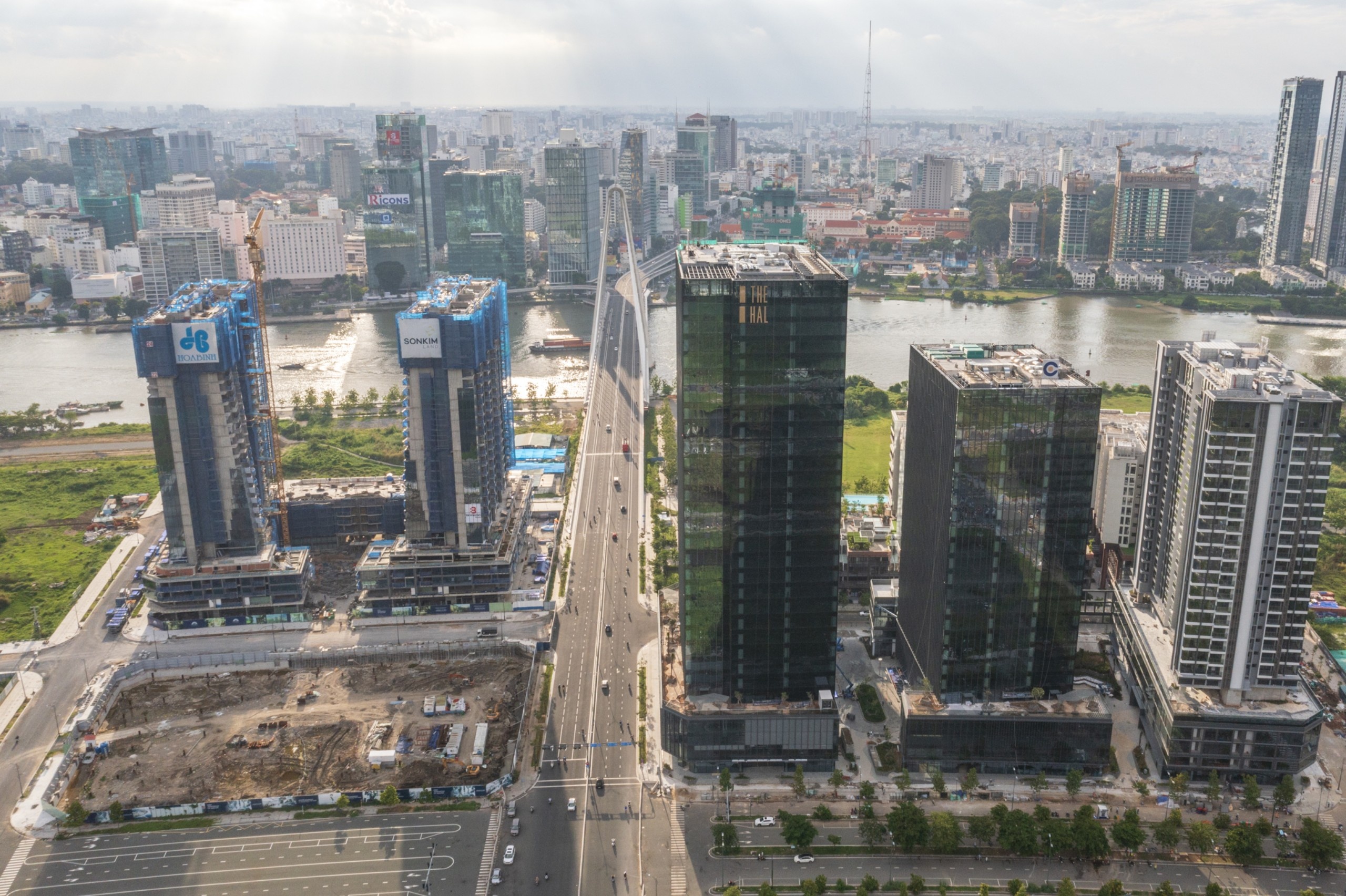 Loat du an bat dong san hang sang o Thu Thiem sap di vao hoat dong hinh anh