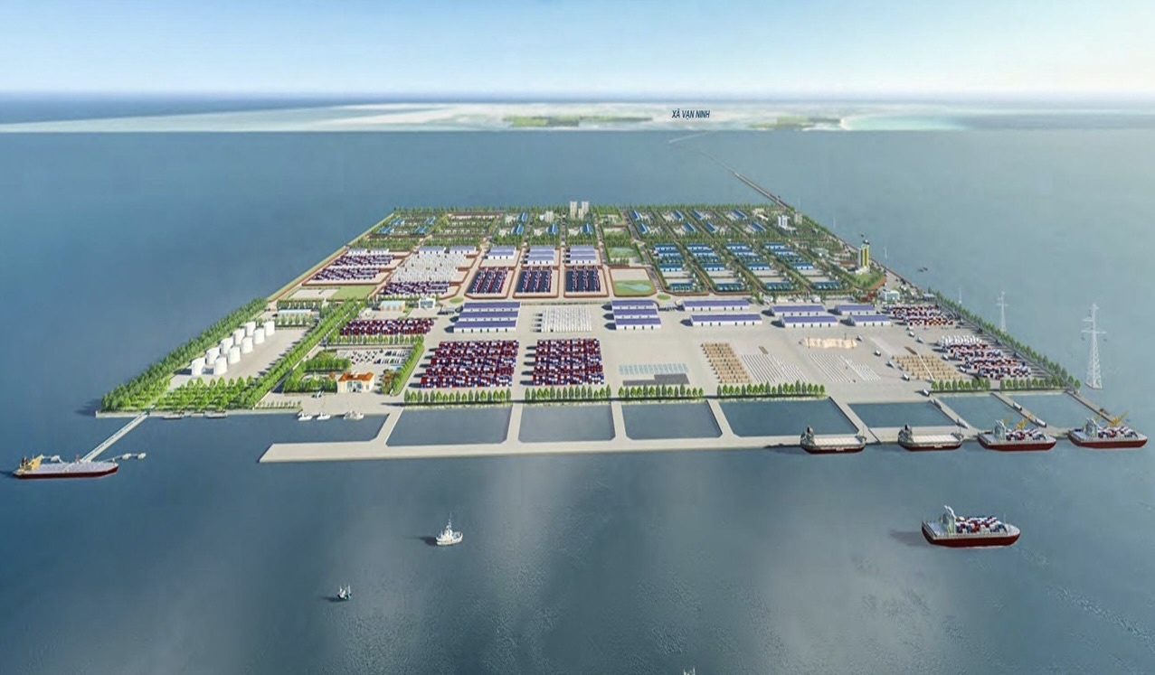 Vinaconex muon thoai von du an cang nghin ty o Quang Ninh hinh anh