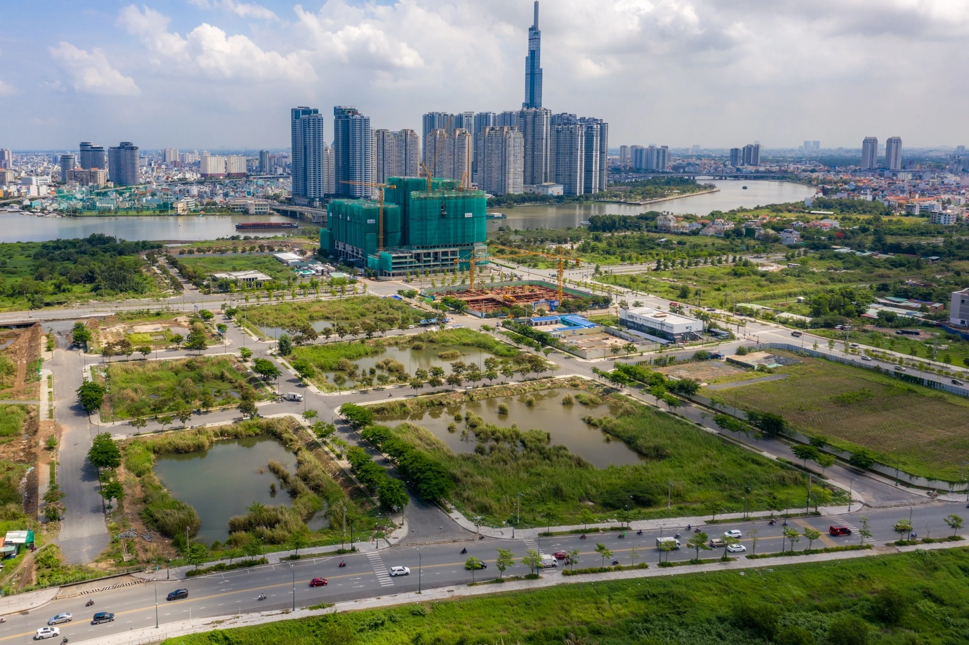 Thong nhat chu truong dau gia cac lo dat khu do thi Thu Thiem hinh anh