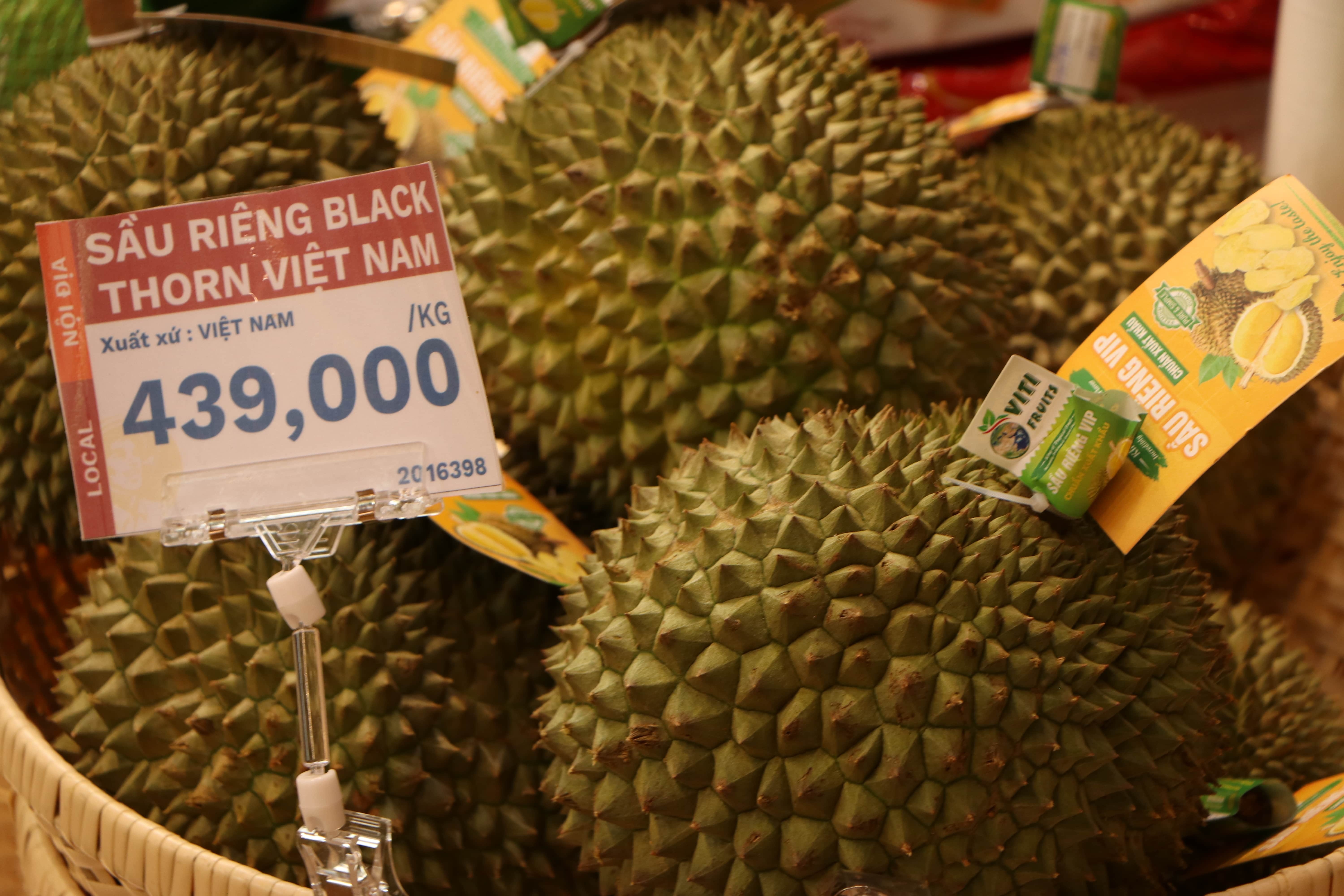 Sau rieng Musang King, Black Thorn rot gia hinh anh