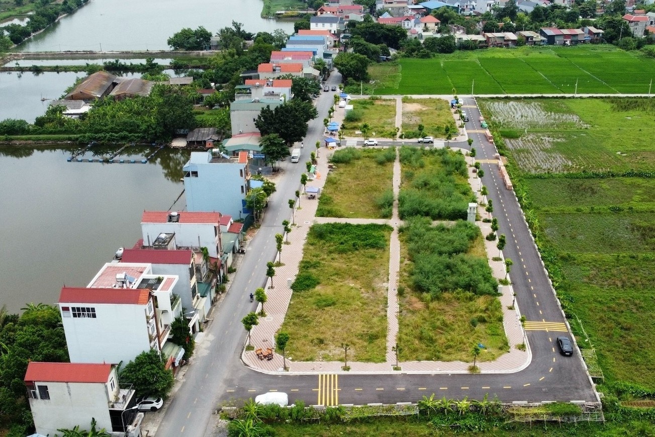 Dau gia dat Thanh Oai hon 100 trieu/m2: Moi co 13/68 lo nop du tien hinh anh