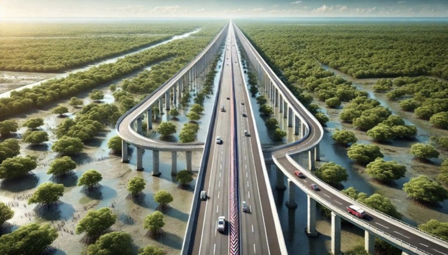 Khoi cong cao toc tu TP Ca Mau den Dat Mui truoc 2/9 hinh anh