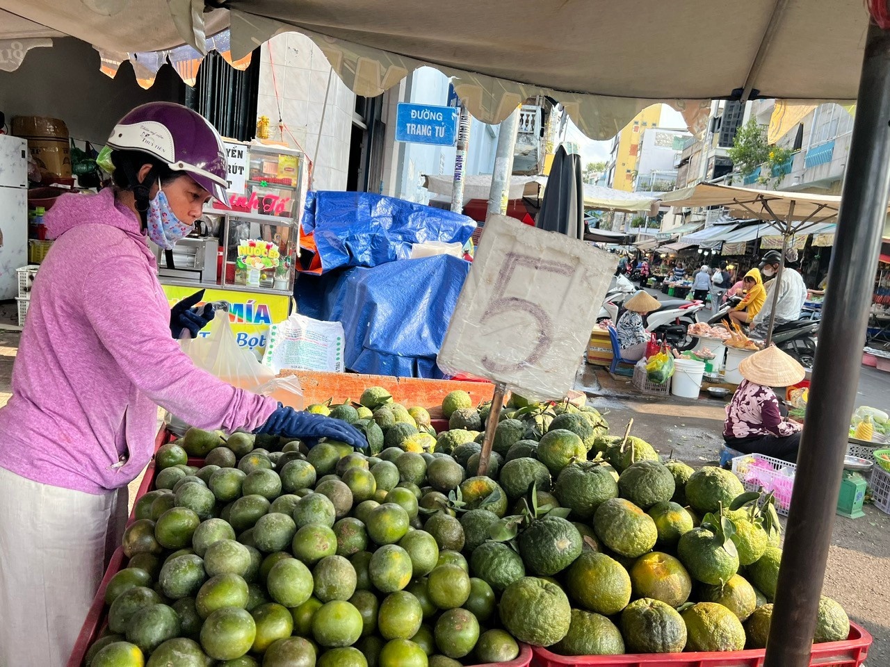 Trai cay 'dai ha gia', co loai chi 5.000 dong/kg o TP.HCM hinh anh
