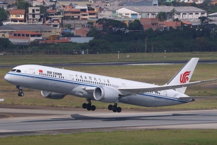 Trung Quoc phan doi ke hoach han che bay qua Nga tren duong toi My hinh anh