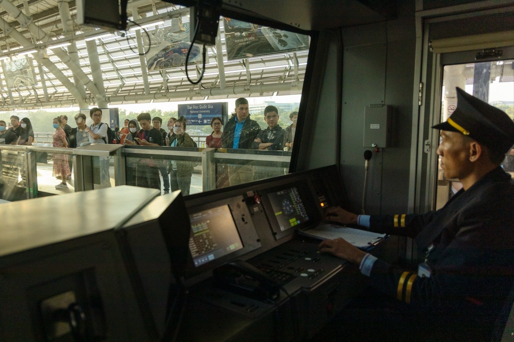 Metro so 2 Ben Thanh - Tham Luong du kien khong co lai tau hinh anh