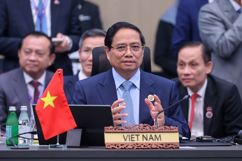 Thu tuong Pham Minh Chinh de xuat 4 dinh huong lon hop tac ASEAN - My hinh anh