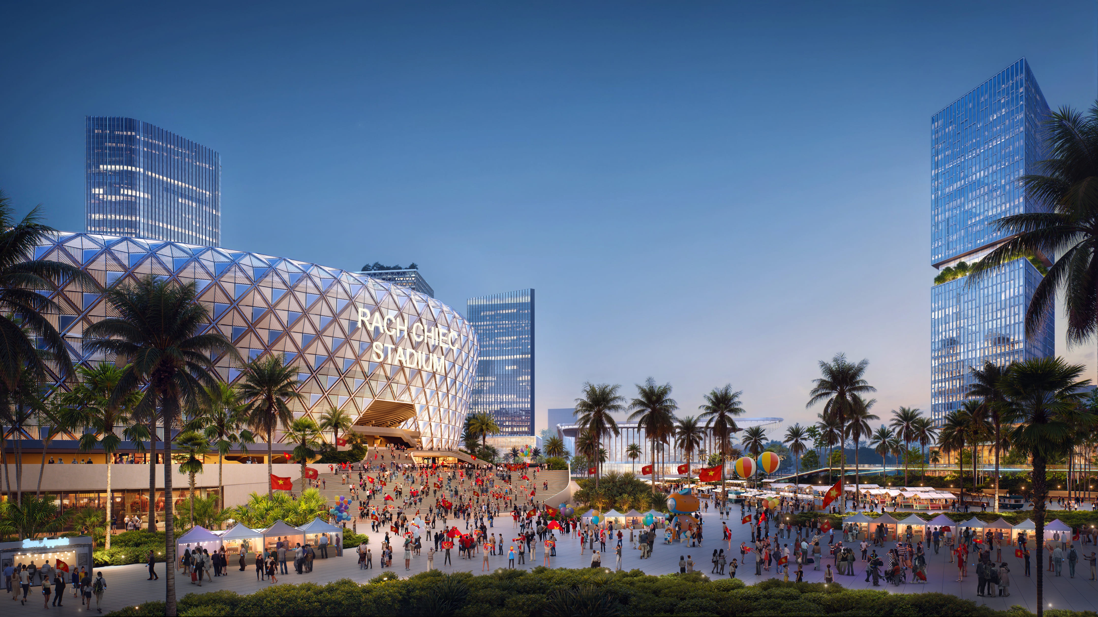 Khu do thi Rach Chiec anh 3