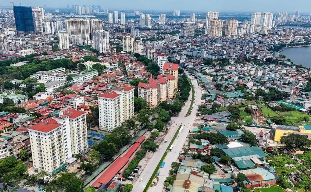 Loat du an biet thu, nha lien ke co gia ban vuot 'khu nha giau' Ha Noi hinh anh