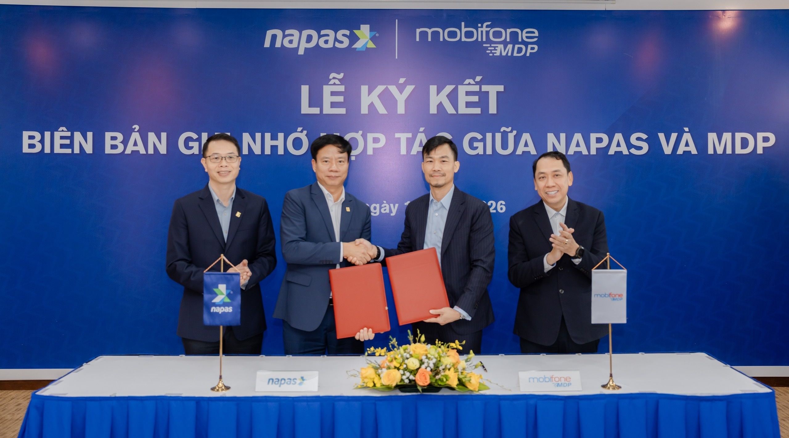 MDP bat tay NAPAS thuc day phat trien ha tang thanh toan quoc gia hinh anh