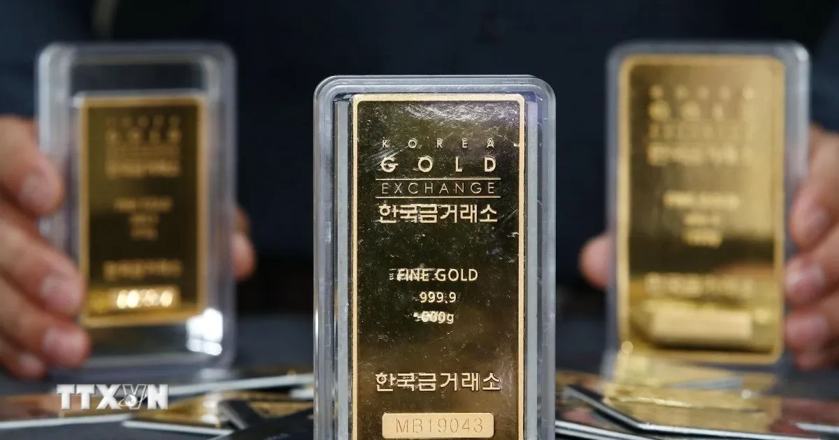 Gia vang the gioi cham day mot tuan hinh anh