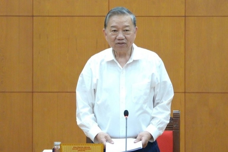 Tong Bi thu: Can co chien luoc cu the nham tai co cau nen kinh te hinh anh