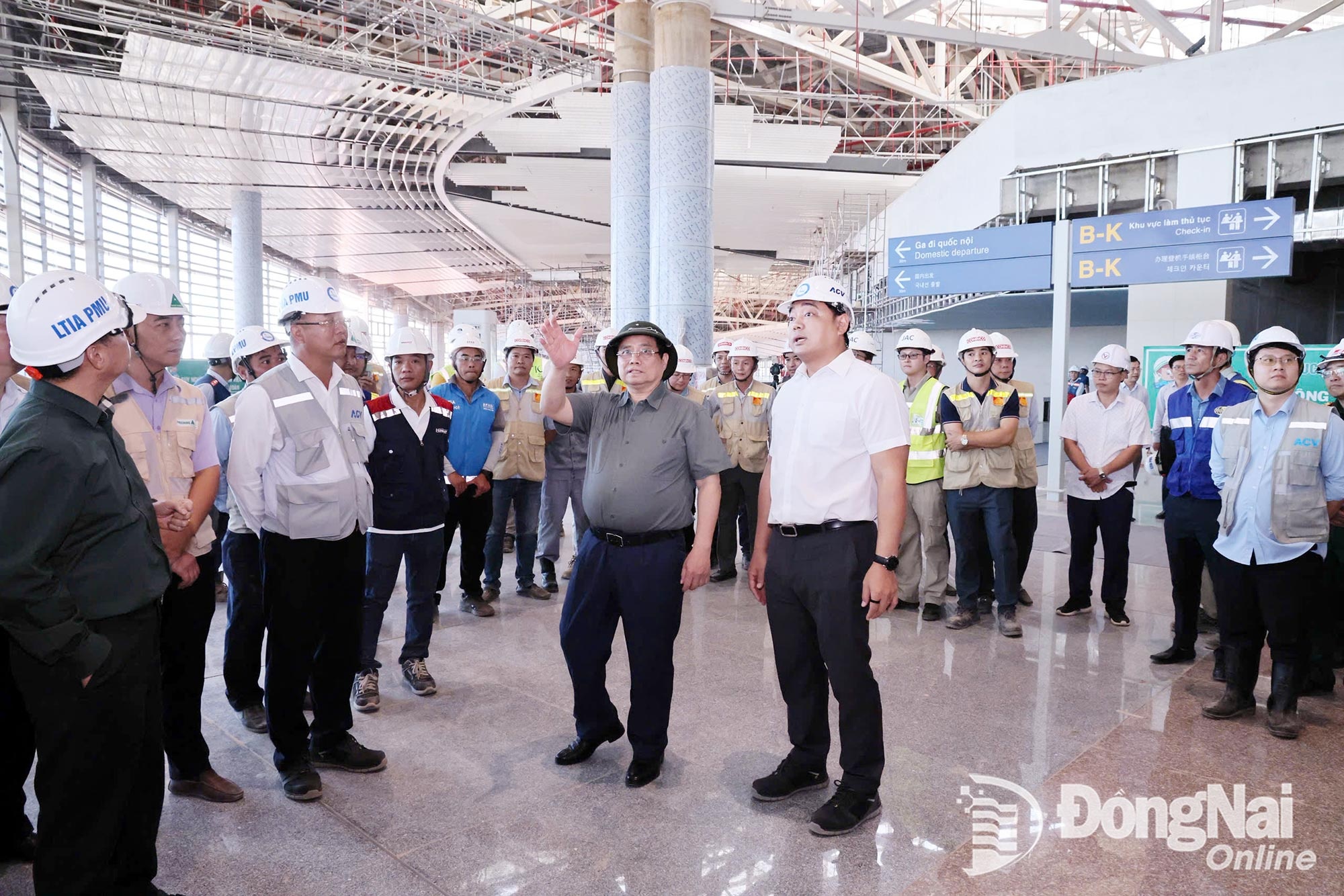 Thu tuong lan thu 10 kiem tra thuc dia san bay Long Thanh hinh anh