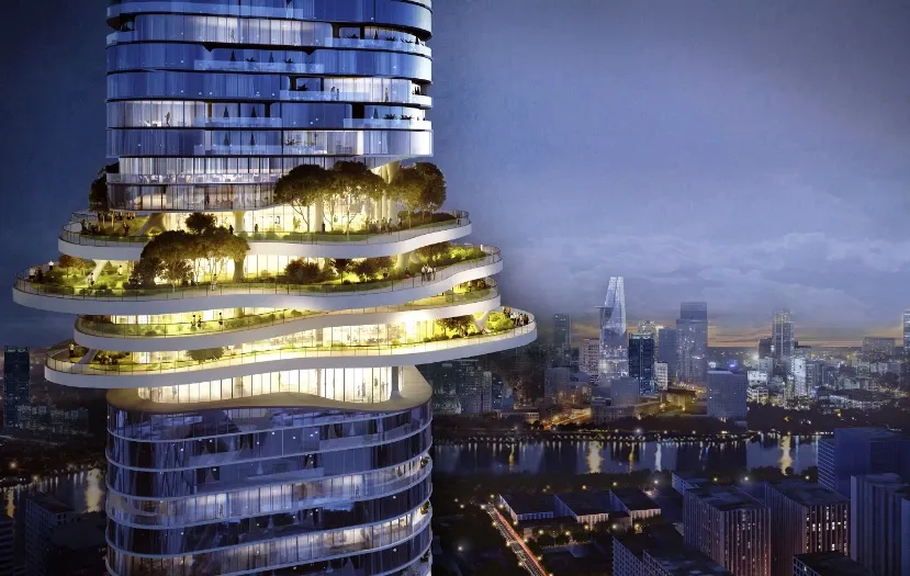 Chu dau tu toa thap 88 tang o Thu Thiem no nghin ty tien su dung dat hinh anh