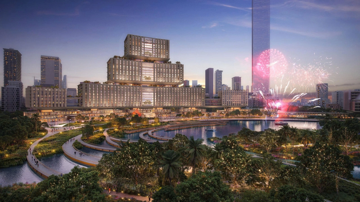 Hinh hai trung tam hanh chinh moi cua TP.HCM sau 2 nam nua hinh anh