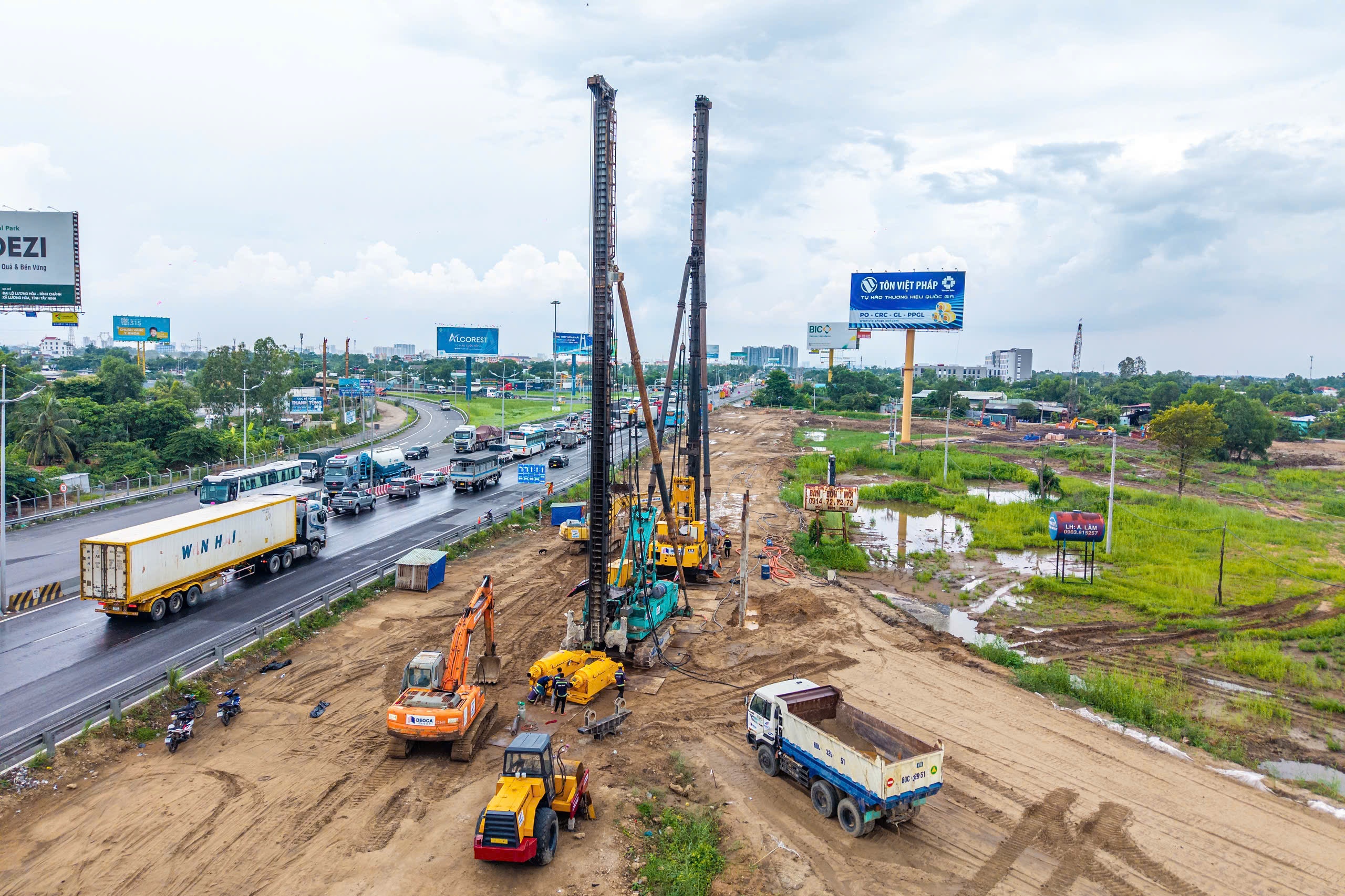 Dự án mở rộng cao tốc TP.HCM - Trung Lương - Mỹ Thuận gặp khó