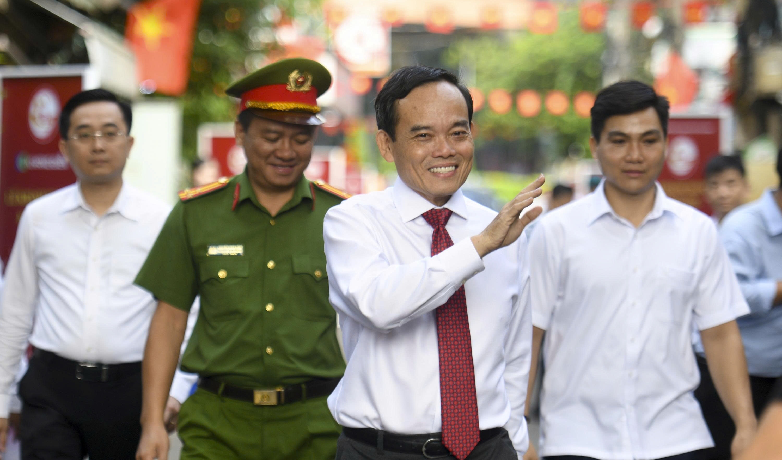 Bí thư Trần Lưu Quang dự lễ khởi công dự án khu Mả Lạng, chợ Gà - Gạo