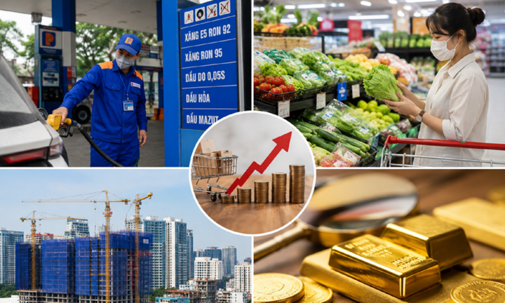 Giá xăng dầu đẩy CPI tháng 8 tăng 0,47%