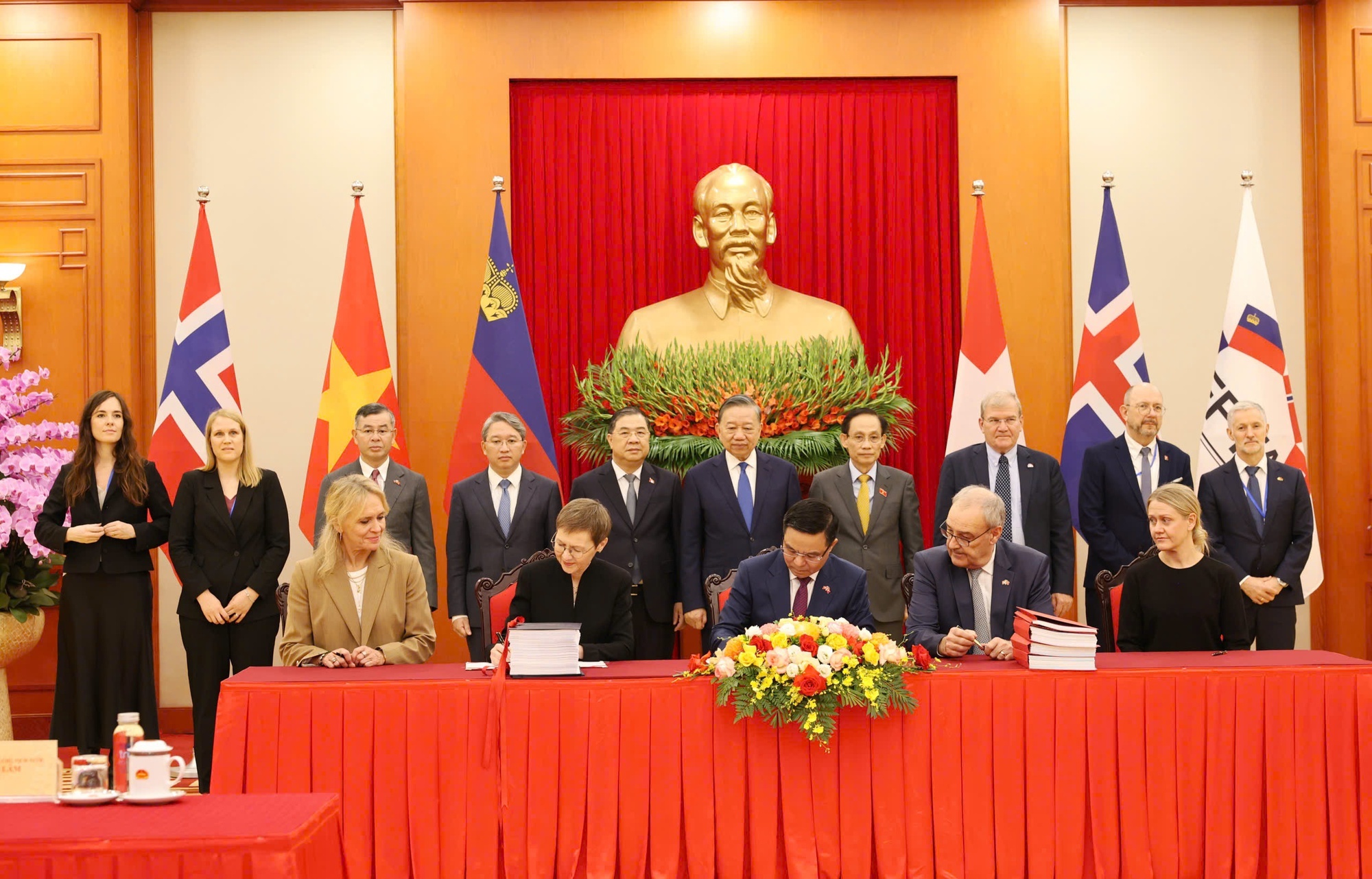 Chính thức ký kết Hiệp định Thương mại tự do Việt Nam - EFTA