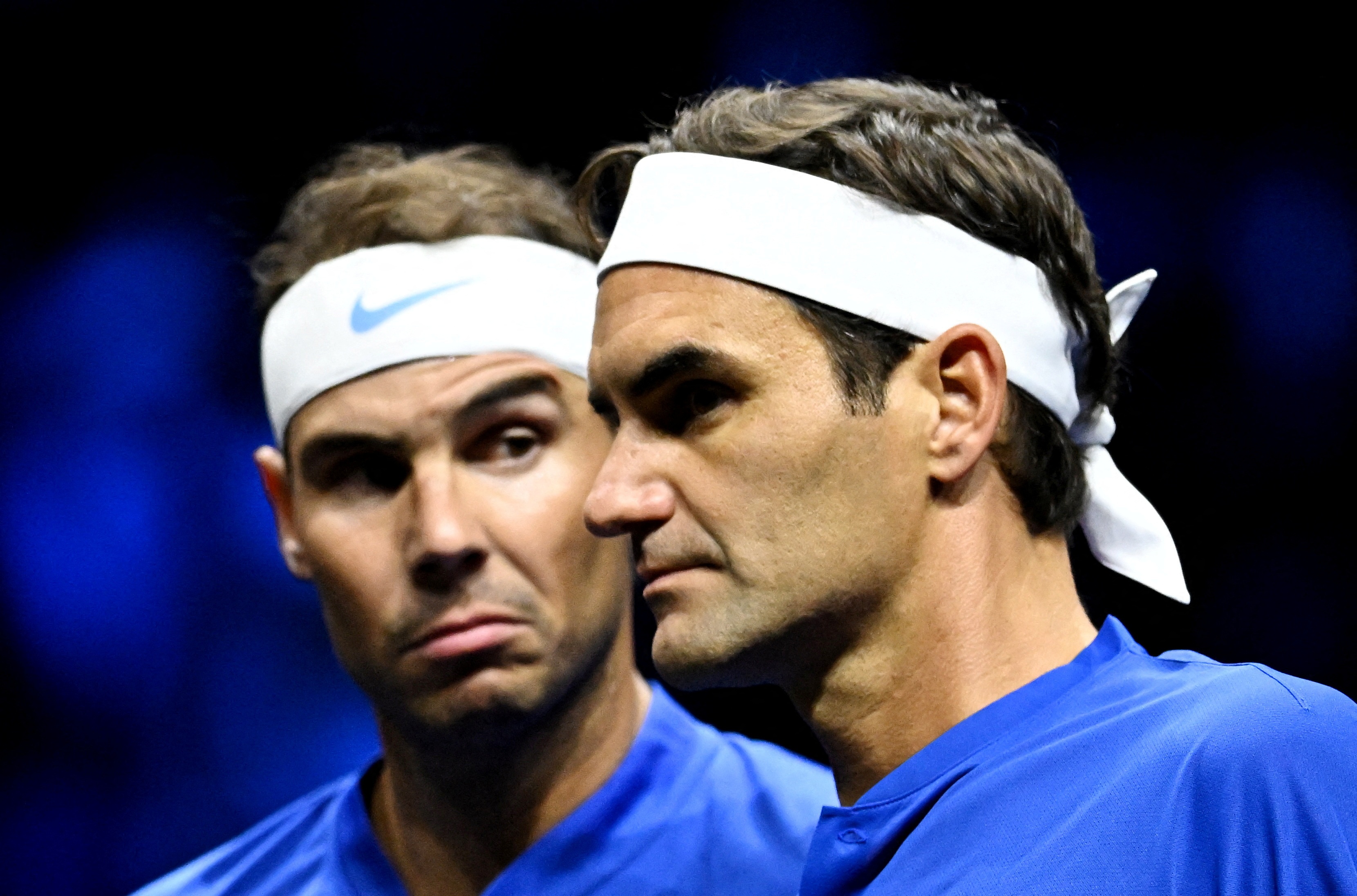 Hinh anh hiem gap cua Nadal voi Federer hinh anh