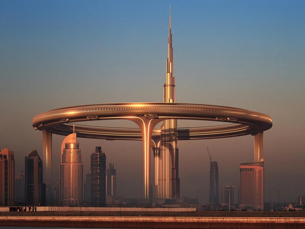 Thanh pho den tu tuong lai o Dubai hinh anh