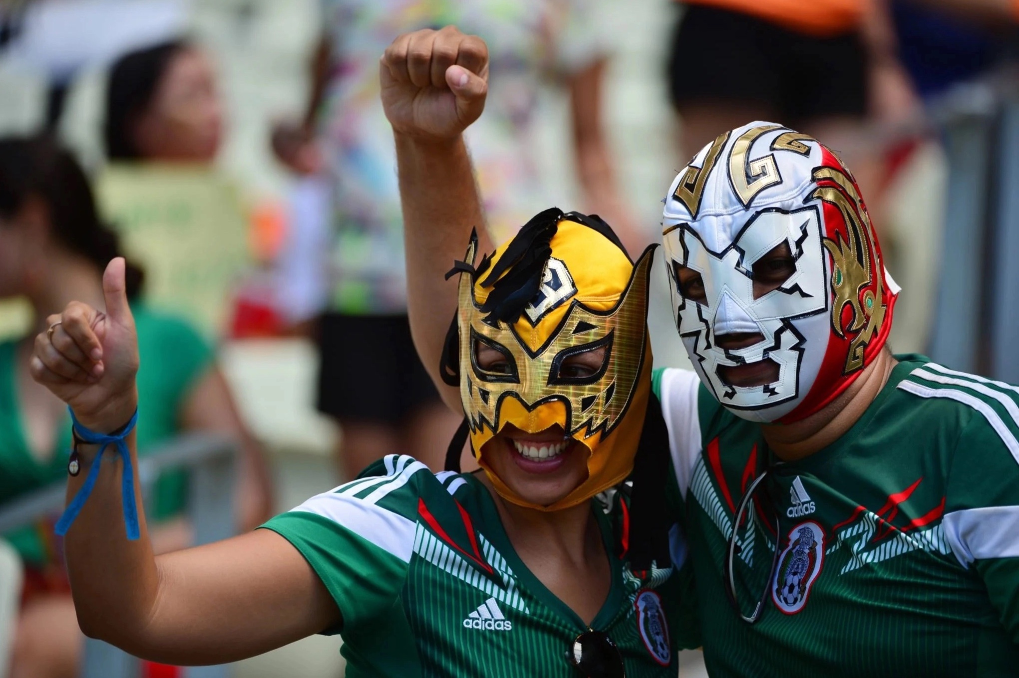 Mat na co vu cua nguoi ham mo Mexico bi cam tai World Cup hinh anh