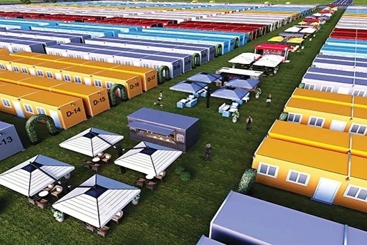 Lang co dong vien tai World Cup nhoi nhet, dat do hinh anh