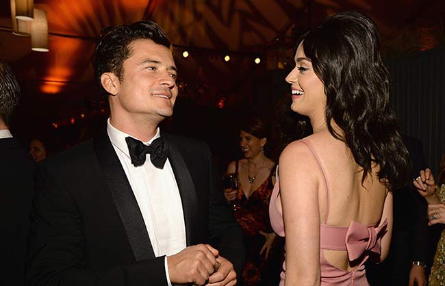 Katy Perry va Orlando Bloom chia tay sau mot nam hen ho hinh anh