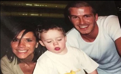 Vo chong Beckham dang anh mung sinh nhat 18 tuoi cua Brooklyn hinh anh