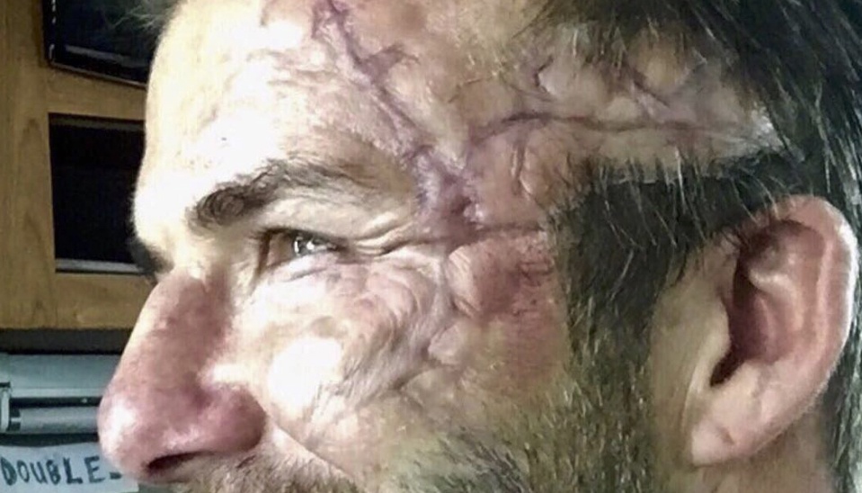 David Beckham hoa trang kinh di trong phim moi hinh anh