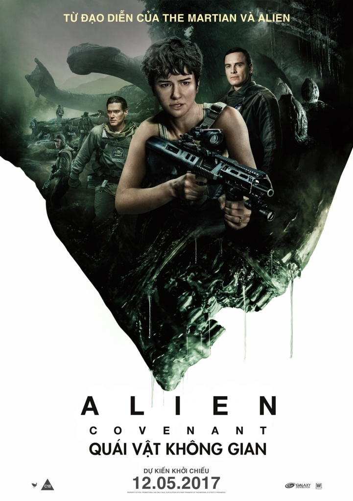canh tha bom trong 'Alien: Covenant' anh 1