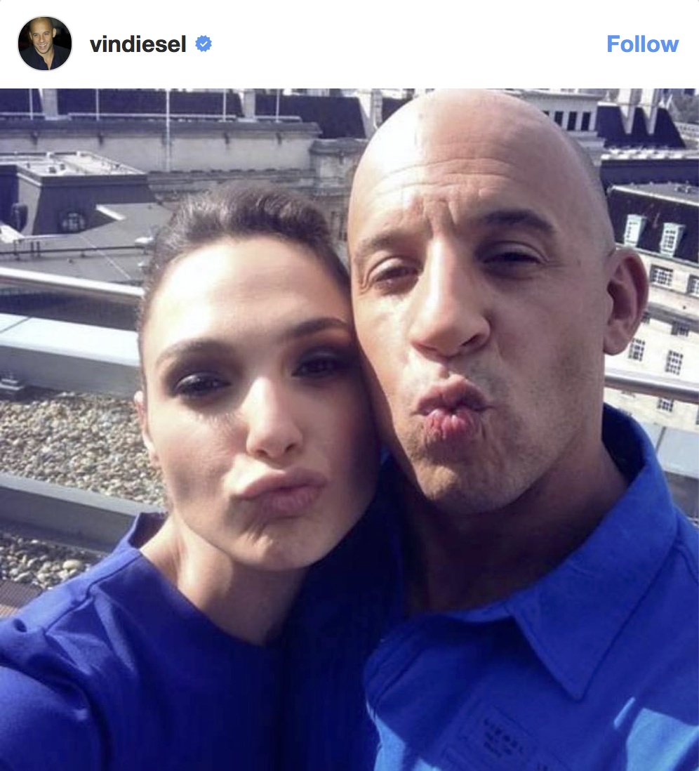 sao Fast and Furious chuc mung Gal Gadot anh 1