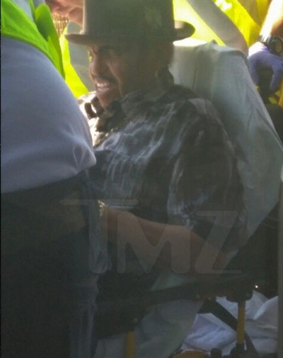 Cha Michael Jackson gặp tai nạn ảnh 1 Cha Michael Jackson gap tai nan anh 1