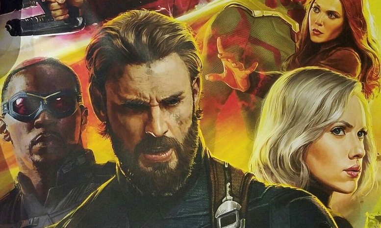 Captain America de rau khac la trong poster moi cua 'Infinity War' hinh anh