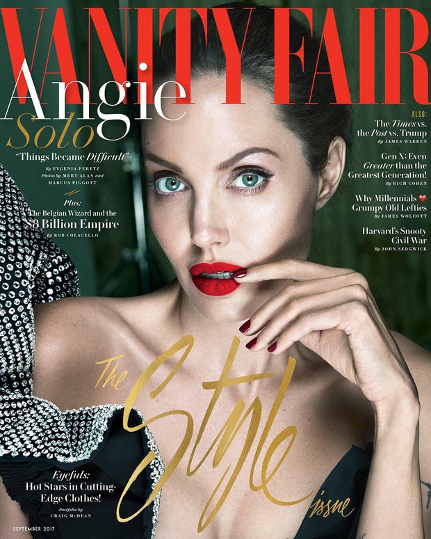 Angelina Jolie mắc chứng liệt cơ mặt ảnh 1 Angelina Jolie mac chung liet co mat anh 1