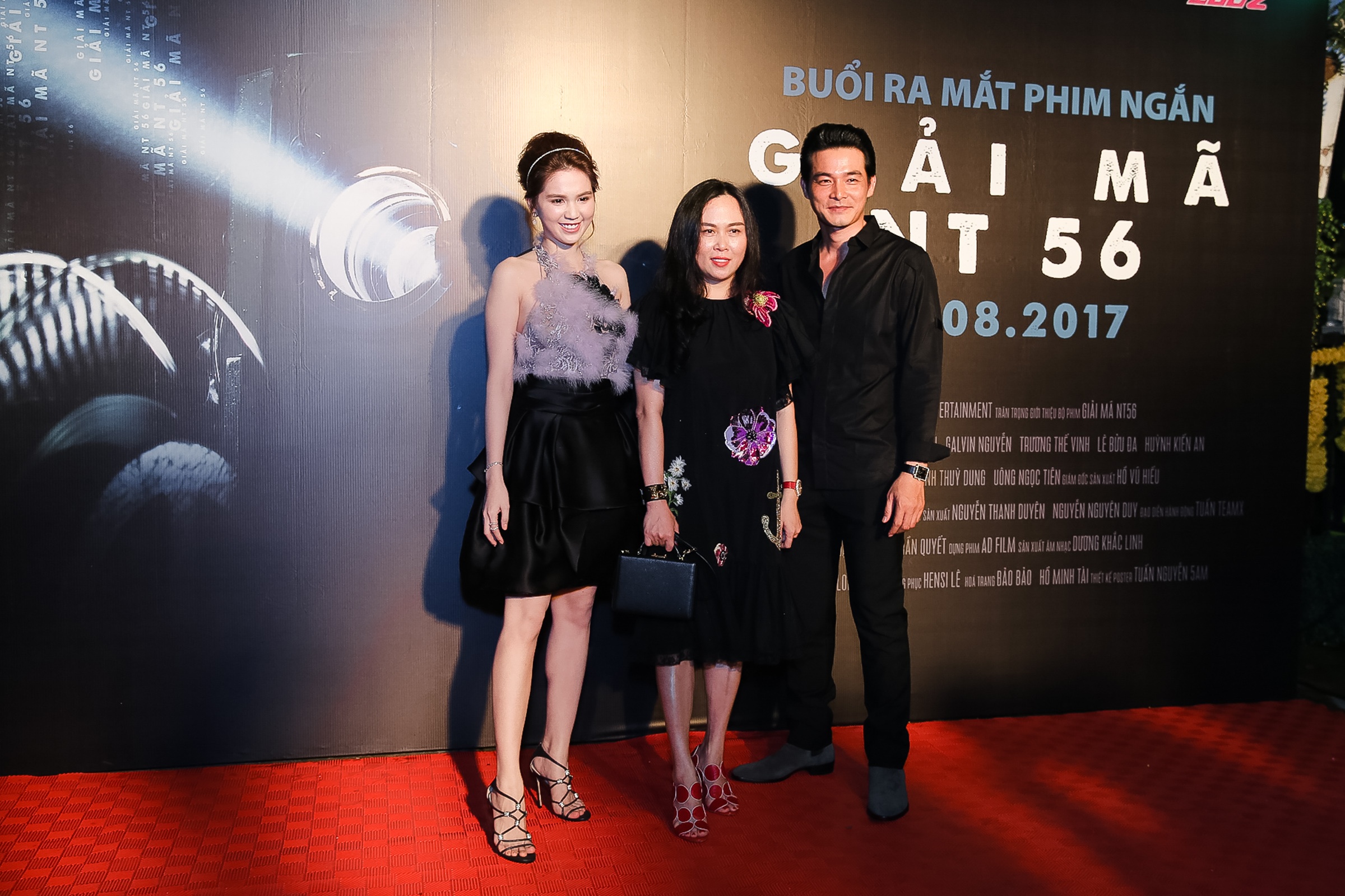 Toan canh su kien ra mat phim ngan Giai ma NT56 hinh anh