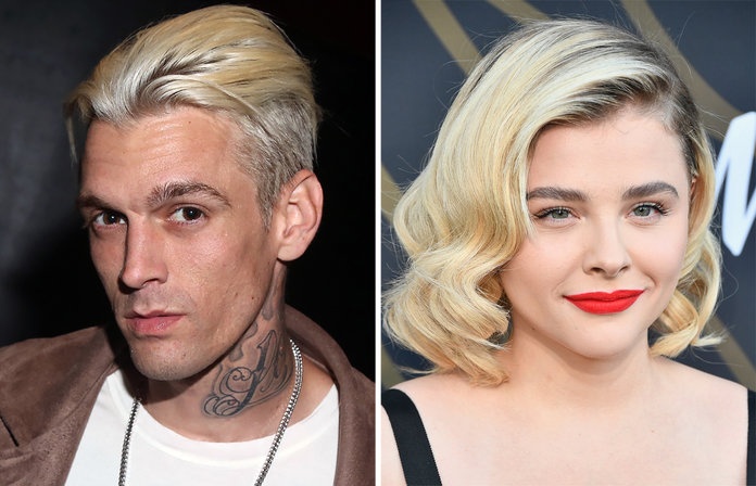 Ban gai cua Brooklyn Beckham tung say dam Aaron Carter hinh anh