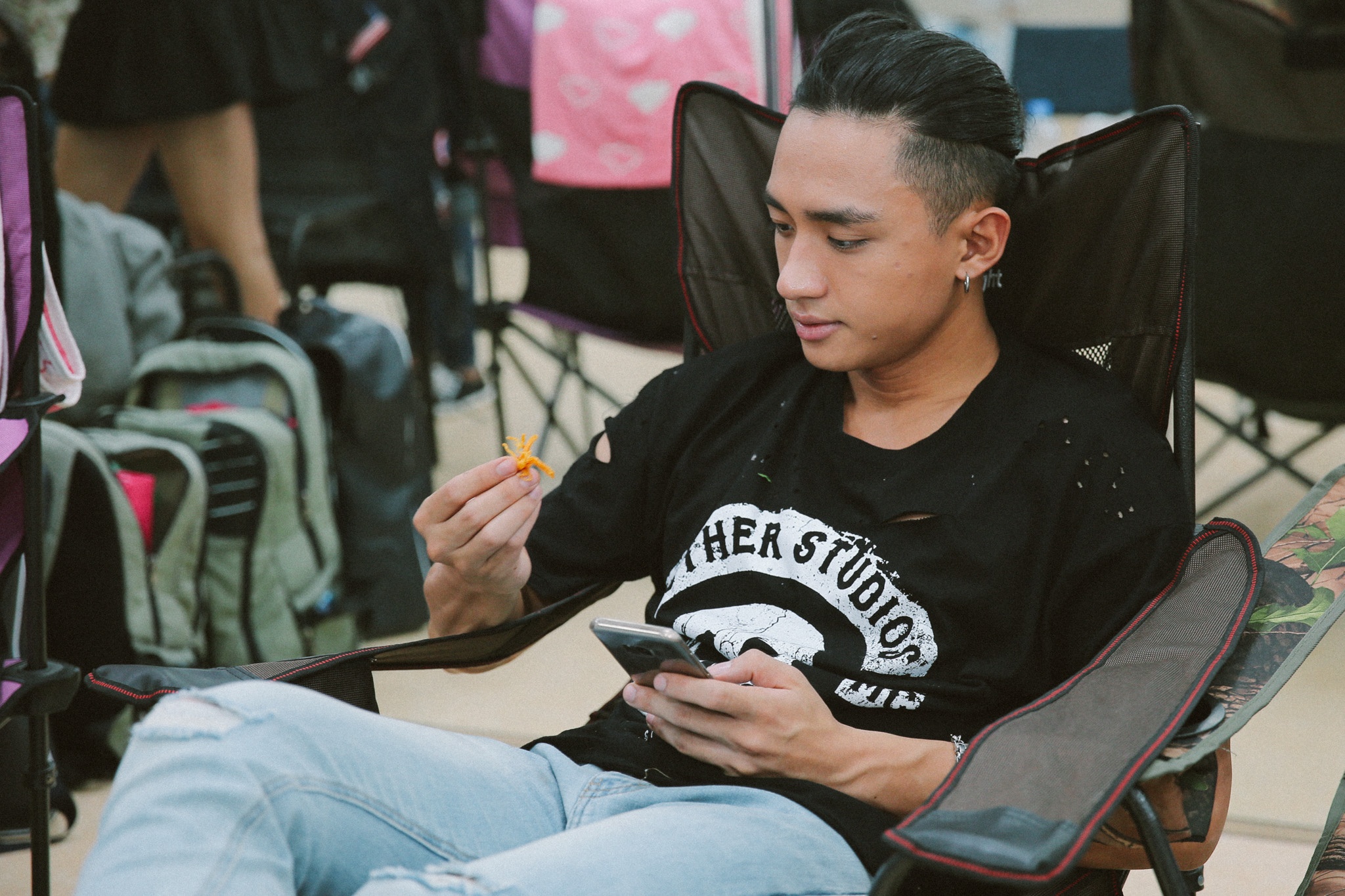 hau truong phim Glee anh 4