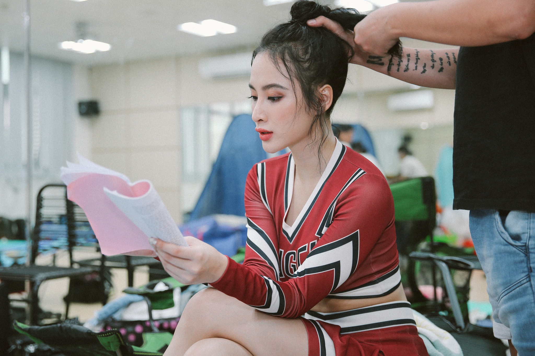 Hau truong phim 'Glee' hinh anh