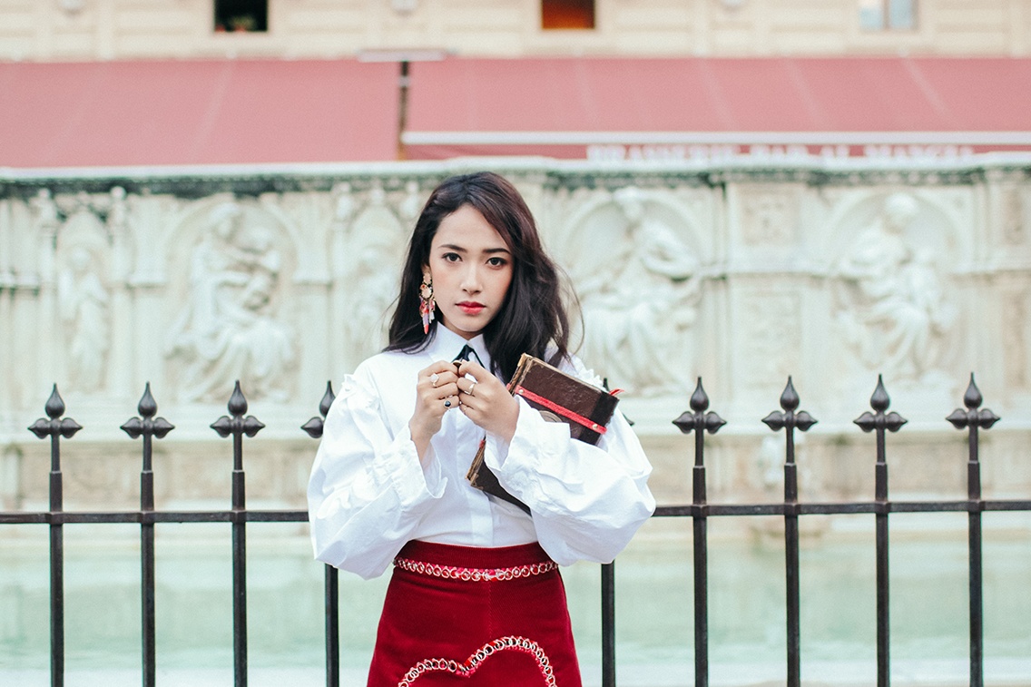 Hot girl CARA trong 'Noi nay co anh' quay MV moi o chau Au hinh anh