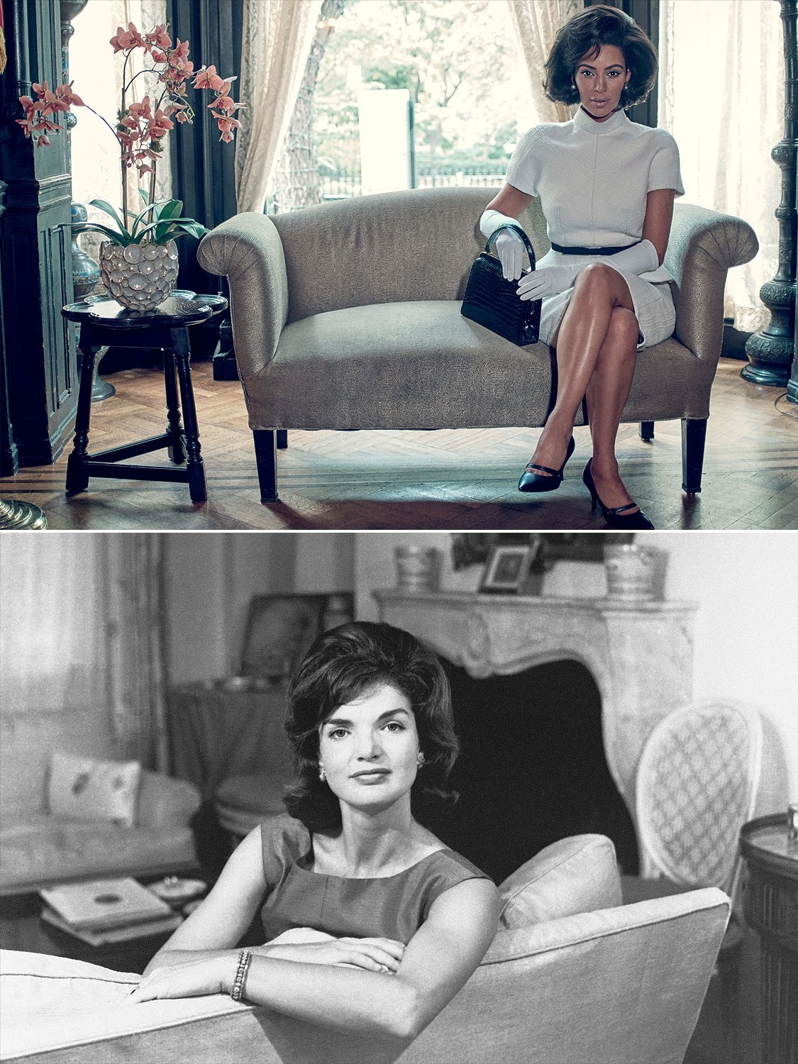 Kim Kardashian hoa than thanh Jackie Kennedy anh 3