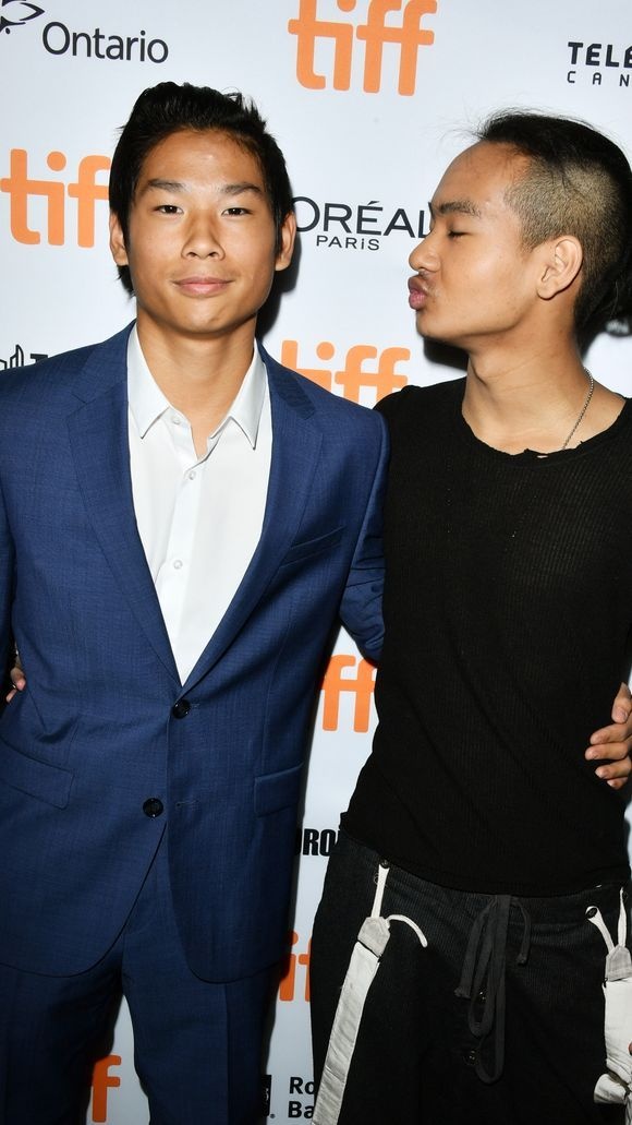 Angelina Jolie và các con trên thảm đỏ LHP Toronto 2017 ảnh 2 Angelina Jolie va cac con tren tham do LHP Toronto 2017 anh 2