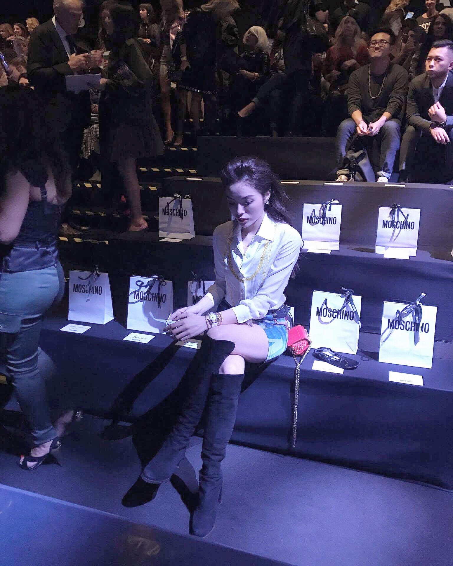 Kỳ Duyên ở tuần lễ thời trang Milan ảnh 2 Ky Duyen o tuan le thoi trang Milan anh 2