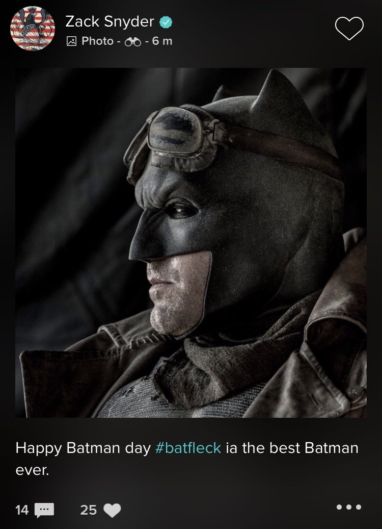 Zack Snyder gọi Ben Affleck là Batman hay nhất ảnh 2 Zack Snyder goi Ben Affleck la Batman hay nhat anh 2