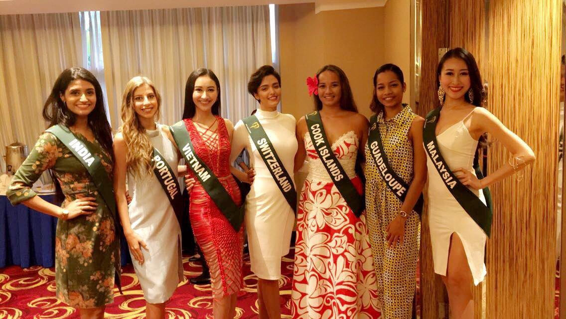 thoi trang quyen ru cua Ha Thu o Miss Earth 2017 anh 1