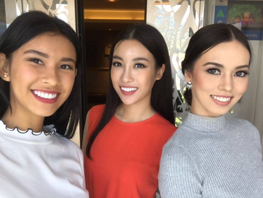 My Linh thi hoa hau the gioi anh 7