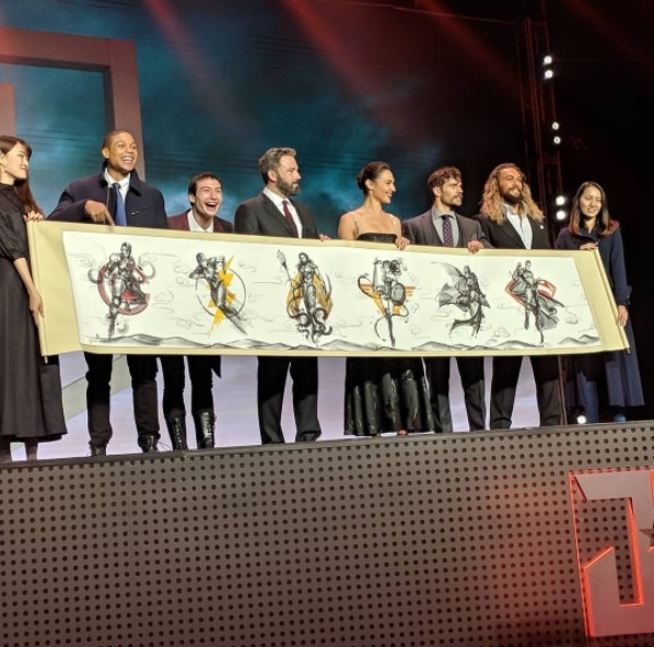 Henry Cavill xuat hien o hop bao Justice League anh 5